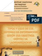 Universidad Nacional de Trujillo: Sistemas de Información