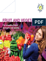 Fruit and Vegetables For A Healthy Dutch Economy and Society
