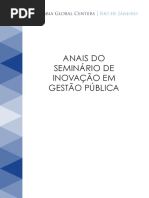 Anais Do Seminario de Inovacao em Gestao Publica PDF