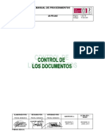 P-gc-001. Control de Los Documentos