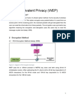 Report - Wired Equivalent Privacy (WEP)