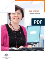 Call Centres - A Guide to Safe Work