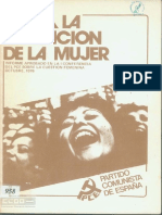 PCE Hacia La Liberación de La Mujer 1976