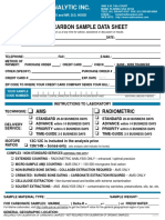 Beta Analytic Inc.: Radiocarbon Sample Data Sheet