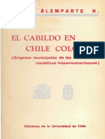 El Cabildo en Chile Colonial PDF