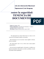 Sobre la seguridad Tenencia de documentos,.doc