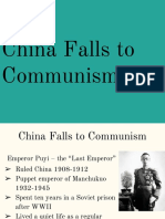 china falls to communism