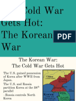 the cold war gets hot   the korean war