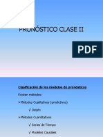 Clase 2 Pronostico