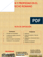 Posesión y Propiedad en El Derecho Romano 1