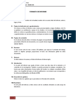 Formato de Informe