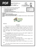 Prova Mensal Port 6º - 2º Bim