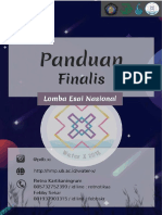 Panduan Finalis Lomba Esai Waterx