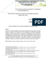 Formação Do Preço de Venda Do Morango Orgânico A Partir Dos Custos de Produção