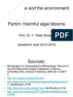 Aquaculture and The Environment: Prof. Dr. Ir. Peter Bossier
