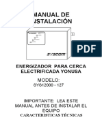 Manual Energizador Sys12000-127