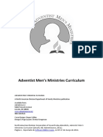 Cópia de Manual Do Ministério Do Homem Adventist Men's Ministries Curriculum