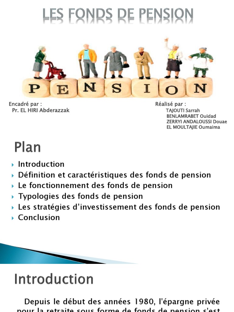Fonds de Pension Pension Fund Retirement