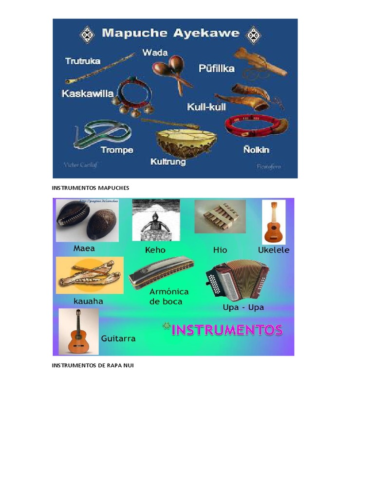 Instrumentos Musicales de Rapa Nui | PDF