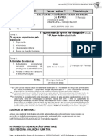 Programação para Geografia 8º Ano A Entregar Aos Alunos e Ee.