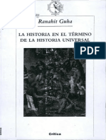 Guha_La Historia en El Término de La Historia Universal