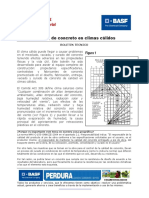 Vaciado de Concreto en Climas Cálidos