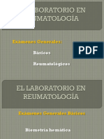 El Laboratorio en Reumatología