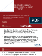 Aproximacion Desde Las Epistemologias Del Sur en La Cp