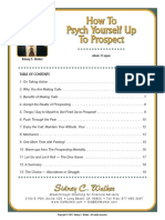 Psych Yourself Up - Sidney Walker
