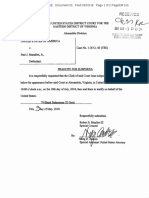 Robert Mueller filing, 70 blank subpoenas