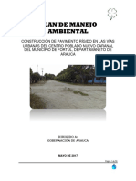 9. Plan de Manejo Ambiental Pavimento 2da Etapa Caranal