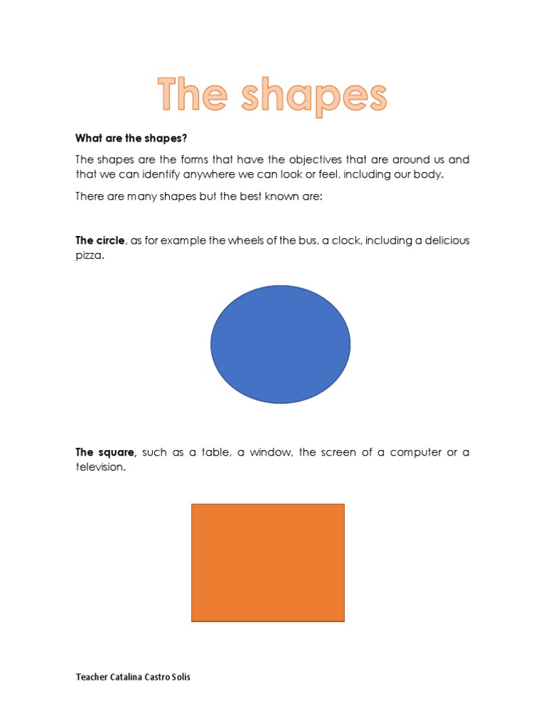 Understanding Basic Shapes for Kids | PDF | Art | Lifestyle