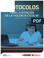 Protocolos de Atencion en Casos de Violencia Escolar PDF