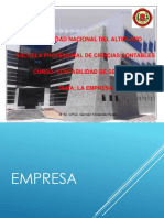 Empresa y Su Clasificacion