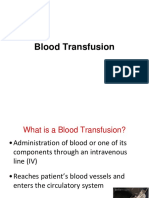 Blood Transfusion Complications and Their Management