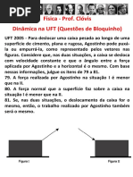 Aplicação Das Leis de Newton - Questões de Dinâmica Na UFT