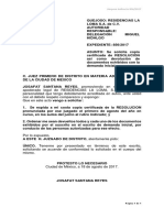 17-08-18 Solicitud Copia Certificada Sentencia