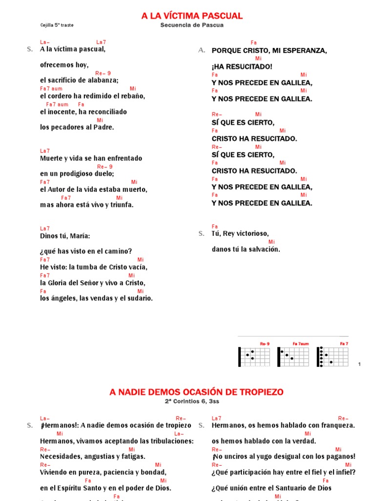 Resucito Cantos Del Camino Neocatecumenal