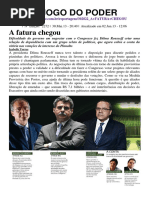 O JOGO DO PODER - O Preço Da Fatura Na Promiscuidade Política