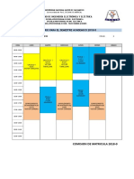 Horarios Por Ciclos 2018-0 Revisado