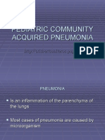 Pediatric Community Acquired Pneumonia