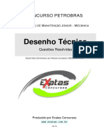 Amostra Petrobras Tecnico Mecanica Desenho Tecnico