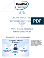 Requisitos Del País de Destino