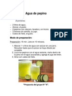 Agua de Pepino 6B