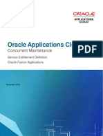 Oracle Applications Cloud Concurrent Maintenance