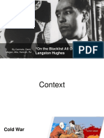 "On The Blacklist All Our Lives" - Langston Hughes: by Carmela, Demi, Megan, Mia, Hannah, RJ