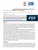 SPE/IADC-184686-MS Gas Influx Into Drilling Fluids During Flow Check Operations As Affected by Gas Absorption Characteristics of The Drilling Fluid