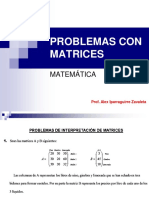 Problem As Con Matrices