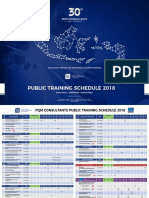 Public Training Schedule 2018: Developing People For Indonesia'S Competitiveness