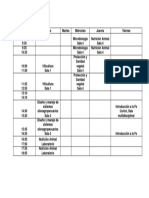 Horario 8 Semestre 2017